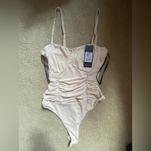 Forever 21 tan bodysuit - Picture 1 of 3